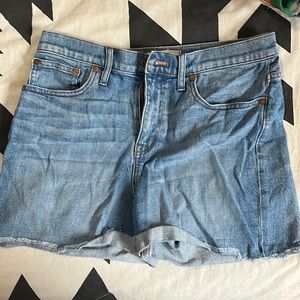 Madewell denim shorts
